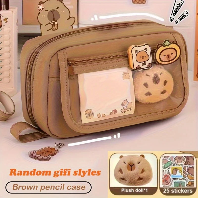 27pcs Large Capacity Pencil Case Set