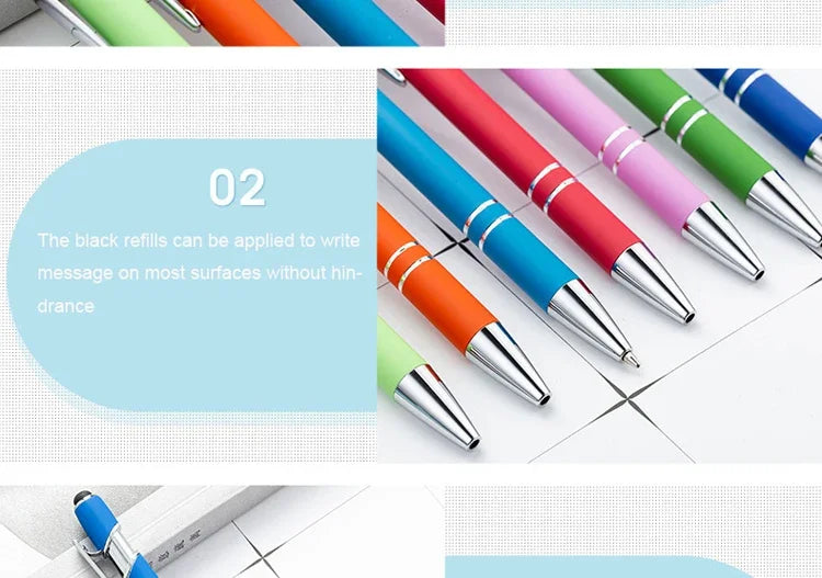 50pcs Metal Stylus Ballpoint Pen Set