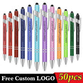50pcs Metal Stylus Ballpoint Pen Set