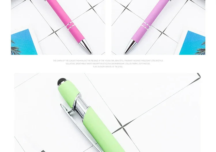 50pcs Metal Stylus Ballpoint Pen Set