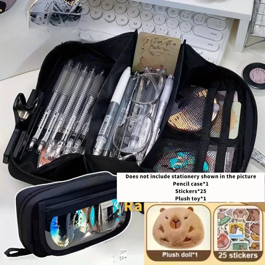 27pcs Large Capacity Pencil Case Set