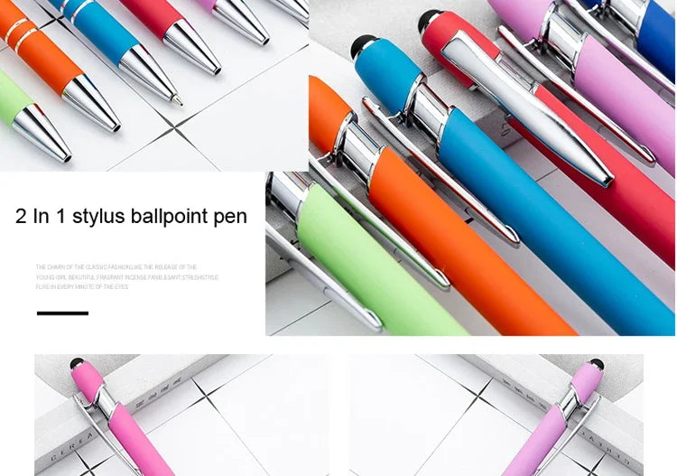 50pcs Metal Stylus Ballpoint Pen Set