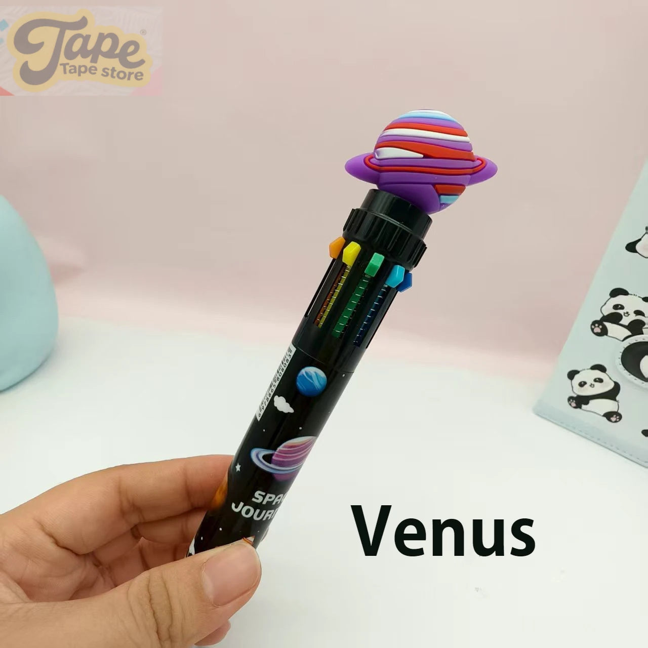 10-Color Astronaut Ballpoint Pen Set