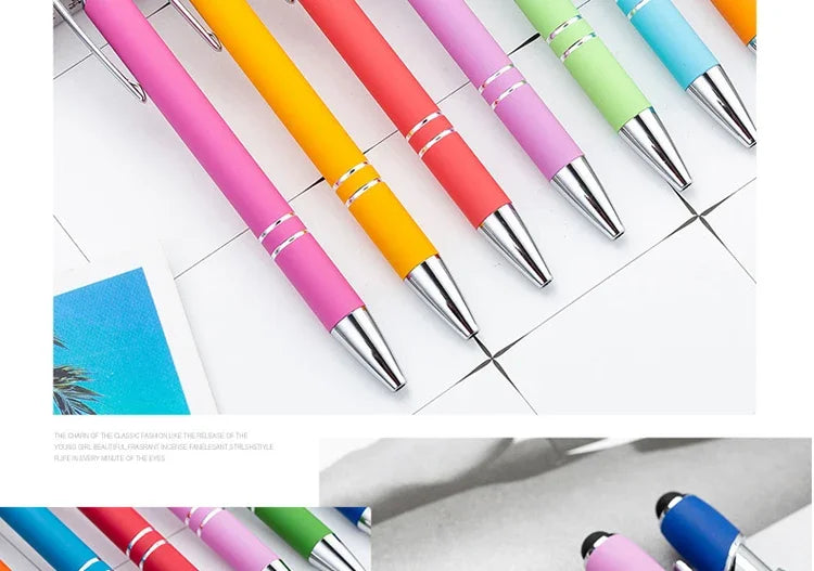 50pcs Metal Stylus Ballpoint Pen Set