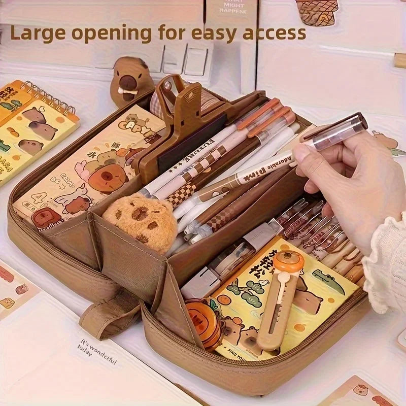 27pcs Large Capacity Pencil Case Set